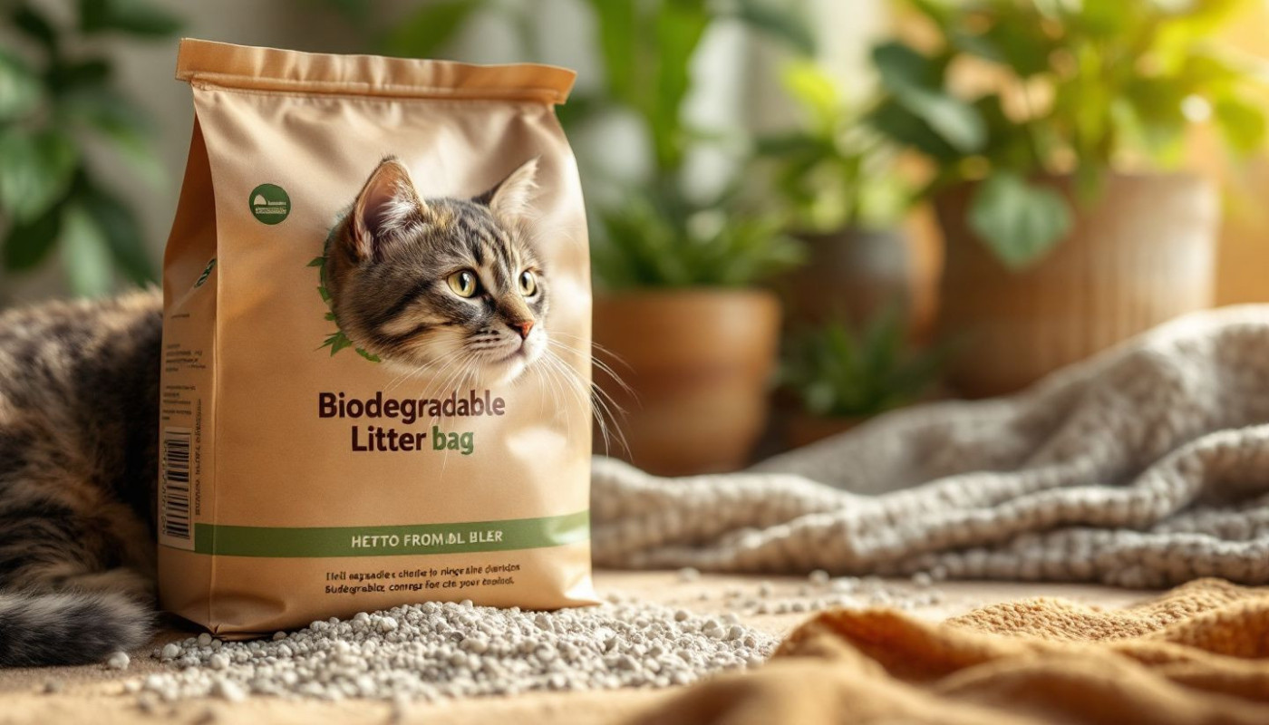 Litterie biodegradable pour chats alternatives ecologiques et conseils d'utilisation